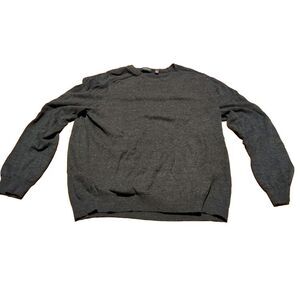 Van Heusen Gray Long‎ Sleeve Sweater Xl